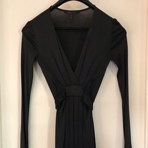 Elegant, black dress.